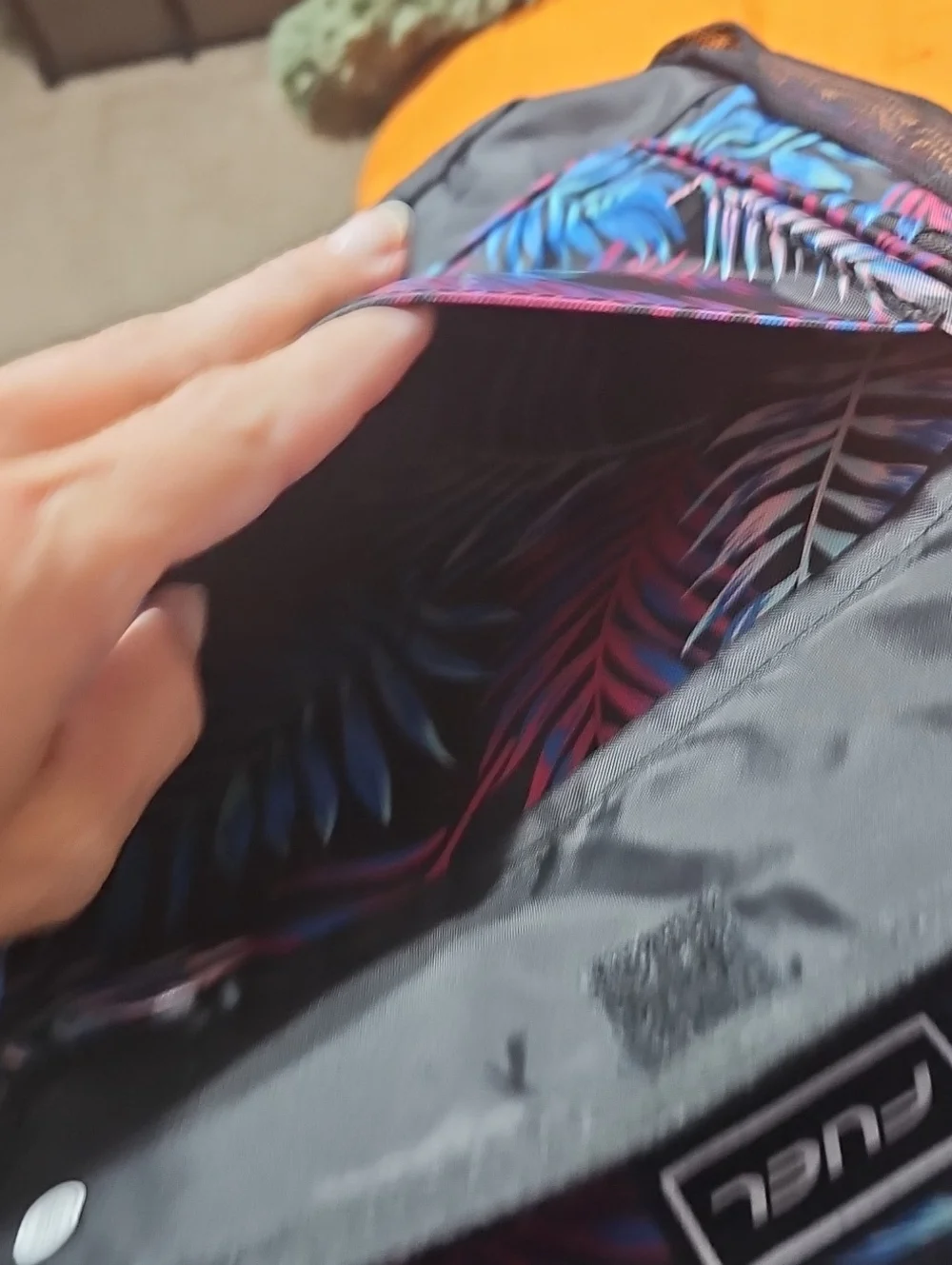 FUEL Beautiful Colorful Backpack, Nwts! Lots Of Storage And Space!